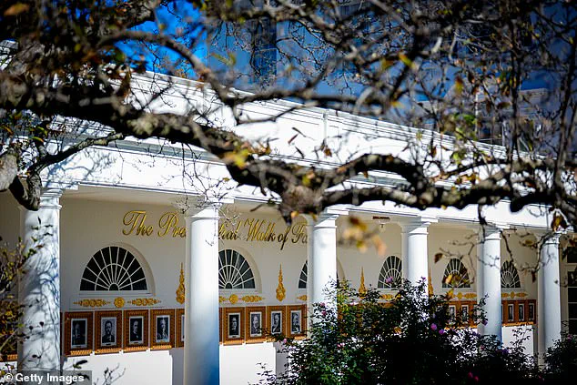 Mysterious Disappearance of White House Sign Sparks Intrigue Among Insiders