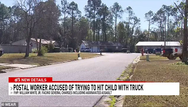 Shocking Allegations of Aggression by USPS Worker Spark Outrage and Investigation in Escambia County, Florida