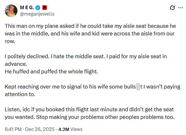 Texas Woman's Viral Tweet About In-Flight Seat Dispute Sparks Nationwide Attention
