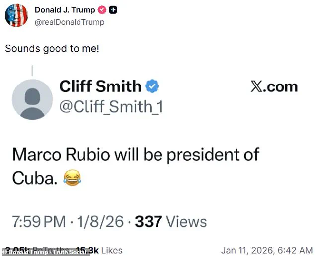 Privileged Access to Trump's Unseen Comment: A Joke Endorsement Sparks Speculation and Laughter
