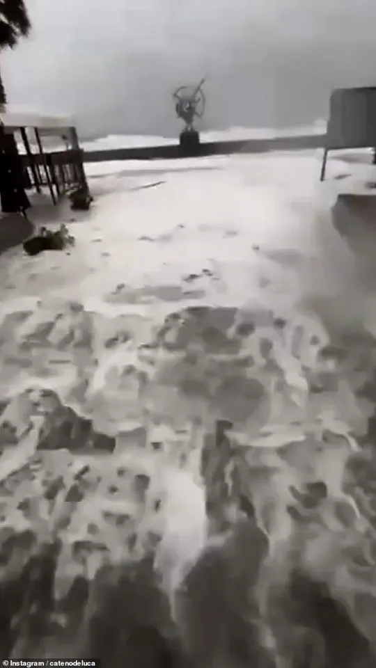 Tsunami-Style Surge from Storm Harry Floods Sicily, Locals 'Scramble to Escape' as Chaos Unfolds