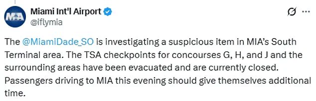 Chaos Erupts at Miami International Airport as Thousands Stranded During Sudden Security Alert Over Unattended Luggage