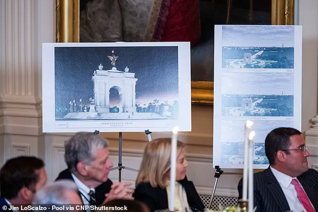 President Trump's 'Triumphal Arch' Set to Reach 250 Feet, Surpassing Major Washington, D.C. Monuments