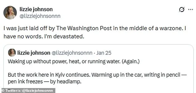 Washington Post Faces Ethical Backlash After Laying Off Ukraine Correspondent Amid War