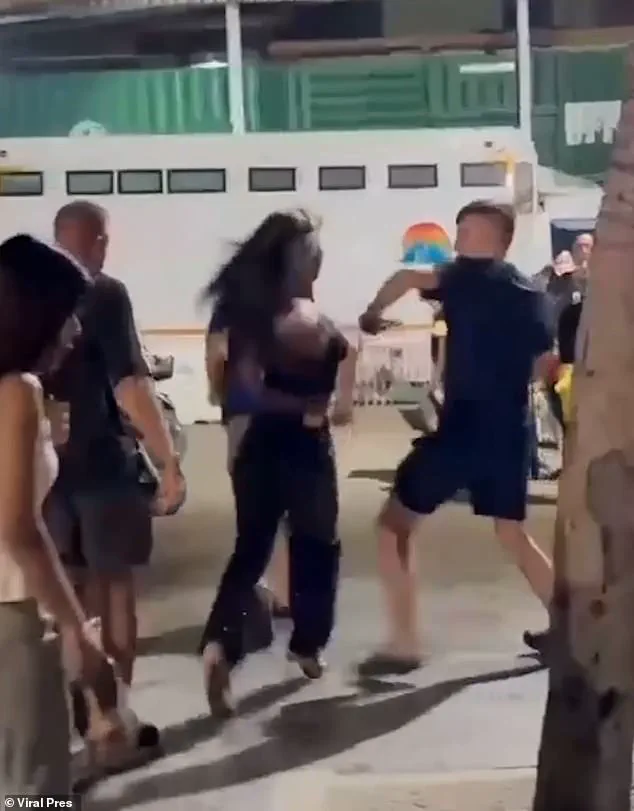 Violent Clash Between British Tourists and Transgender Women Erupts on Pattaya's Walking Street