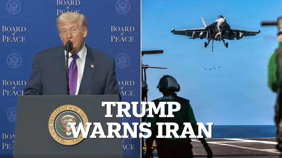 Trump Issues 10-Day Ultimatum for Iran Nuclear Deal, Warns of Military Strike at New Peace Board Meeting