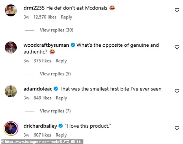 McDonald's CEO Faces Ridicule After Awkward Big Arch Burger Tasting Video Goes Viral