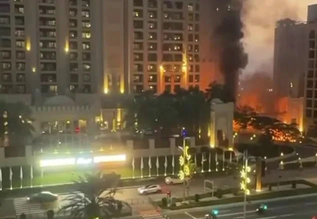 Unexpected Chaos in Dubai: A Woman's Surreal Encounter with Sealed Airspace and a Drone Crash