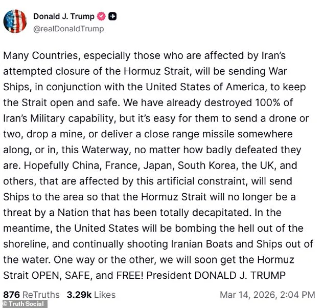 Trump Warns NATO of 'Very Bad Future' Over Hormuz Demands, Ties to Ukraine