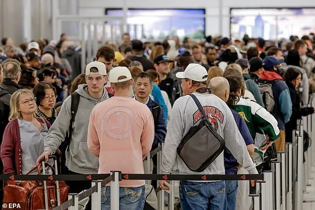 Government Shutdown Sparks Airport Gridlock, Leaving Travelers in Hours-Long Lines