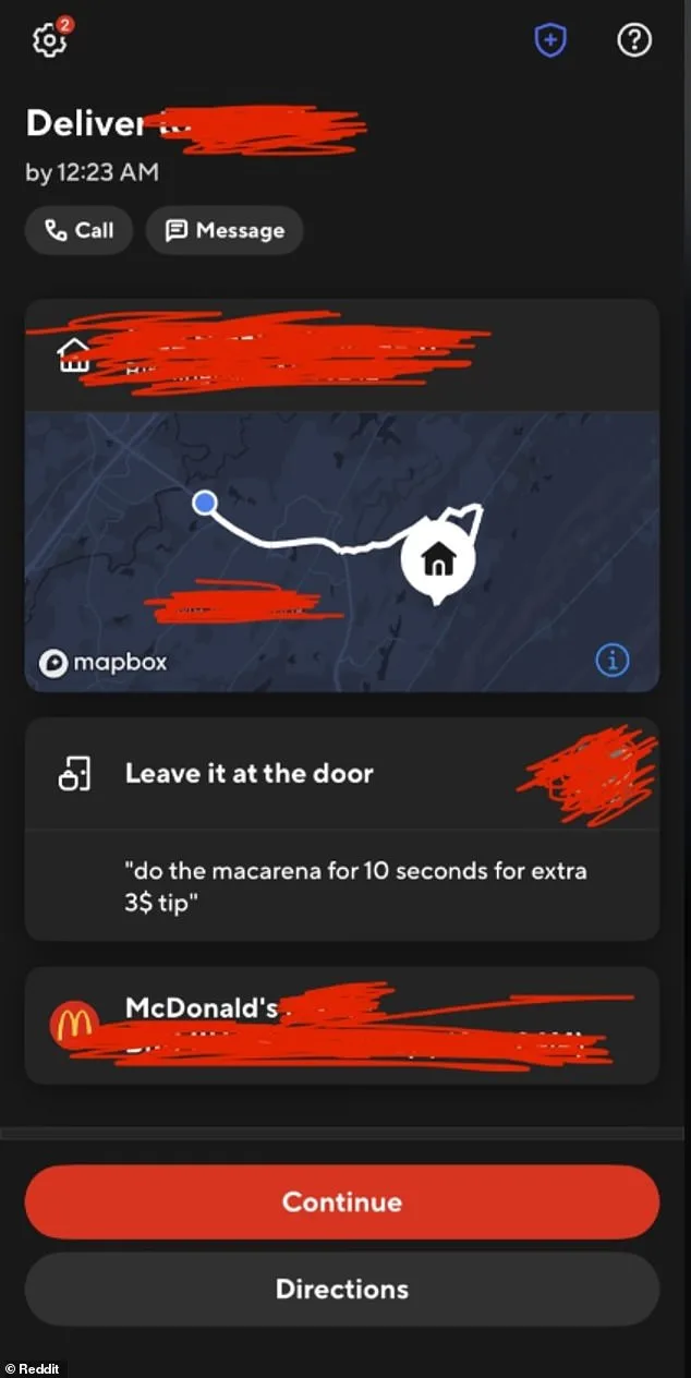 DoorDash Driver Refuses Viral Macarena Request, Sparks Outrage Among Couriers and Public