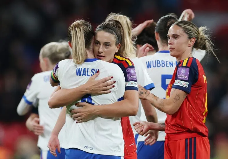 England Top Group After Beating Spain 1-0