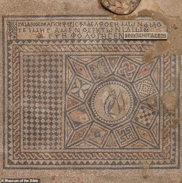 Ancient mosaic reveals earliest text declaring Jesus as God